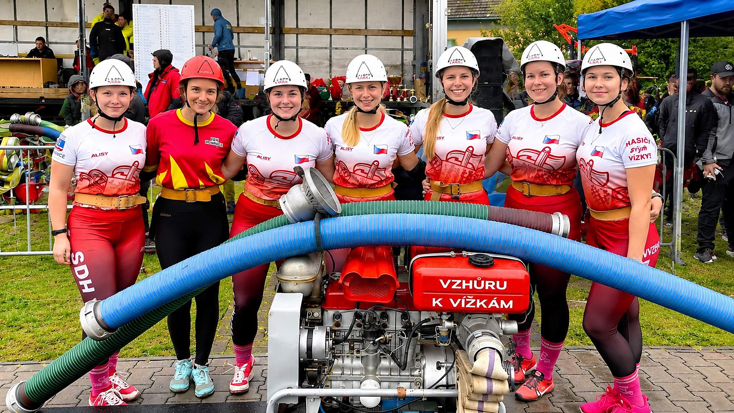 Individuelle Feuerwehr-Sportbekleidung