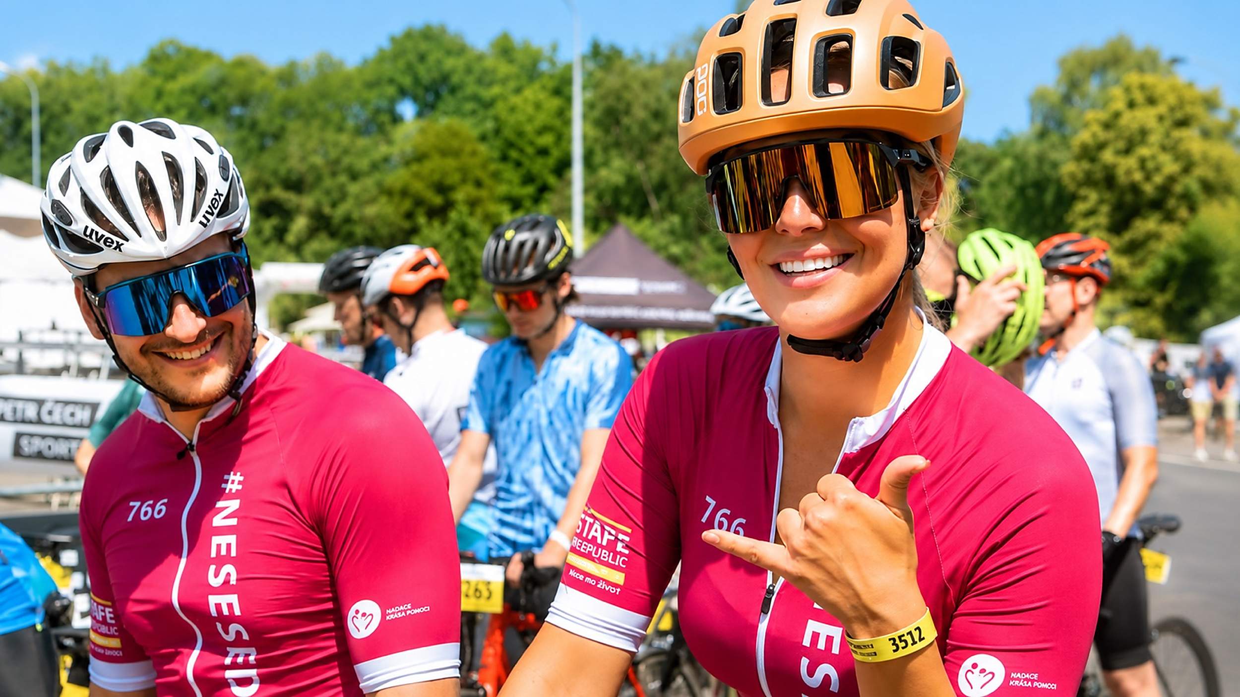 Individuelle Radsportbekleidung