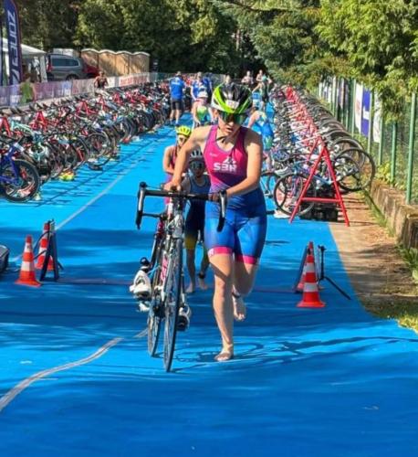 Triathlete from SBR Litomyšl