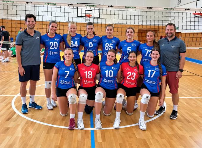 Jihlava Volleyball Team in ALISY SPORT Jerseys