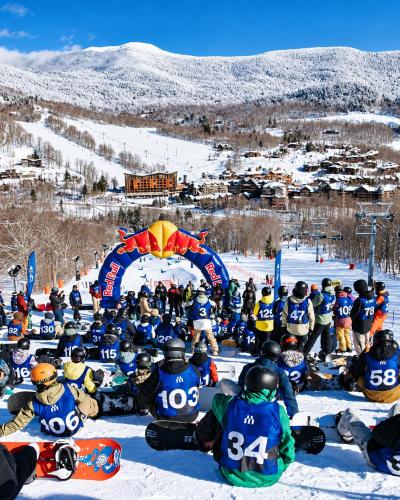Event Bibs for the BURTON Mystery Series Snowboard Series