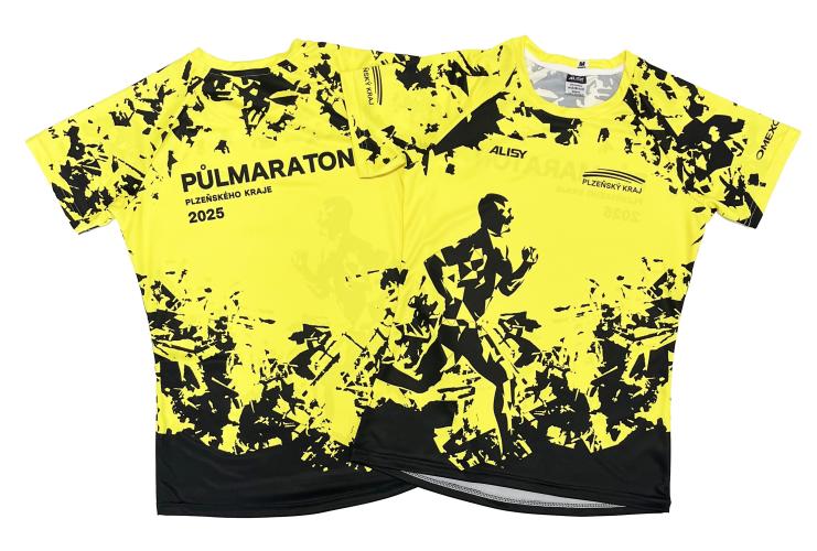 T-Shirts for the Participants of the Pilsen Half Marathon