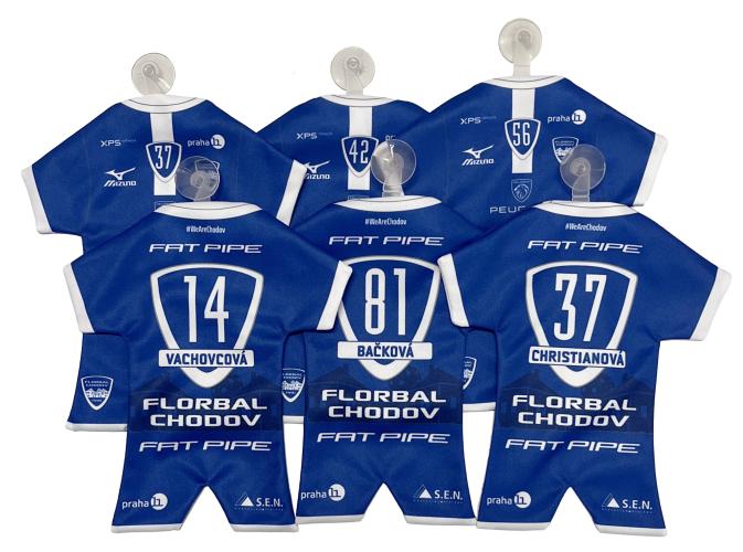 Floorball mini jerseys for Chodov