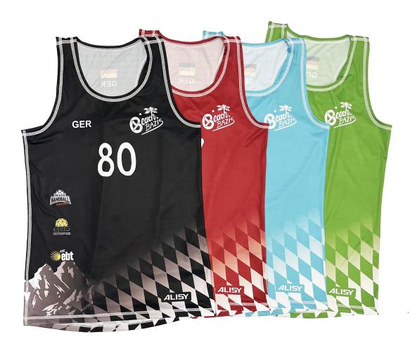 Tank tops for beach handball