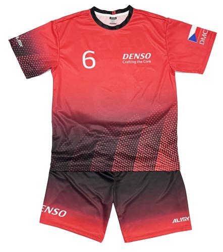 Corporate football kits for DENSO