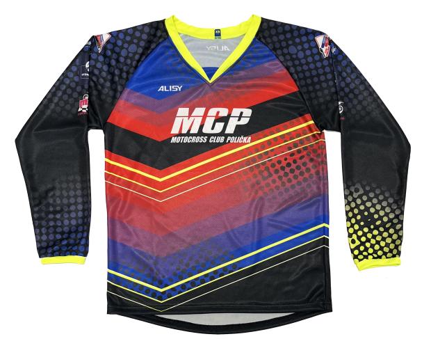 Motocross-Trikots für das Team MCP