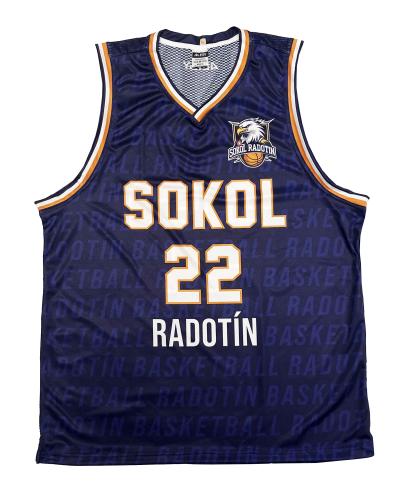 Basketbalové dresy pro Sokol Radotín