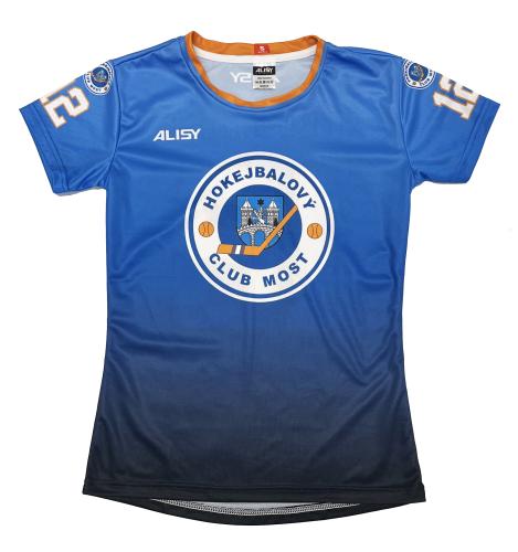Ball hockey jerseys for the female players from Most