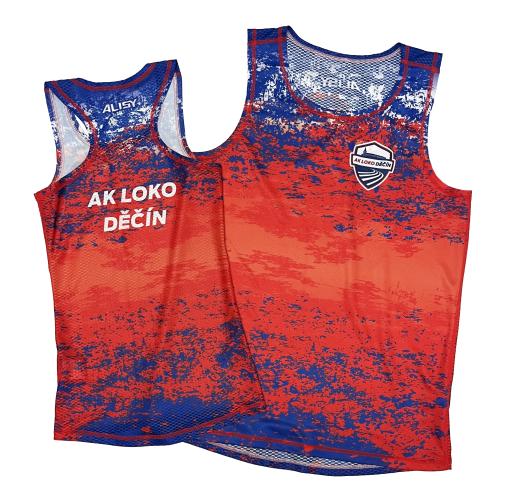 AK LOKO athletic tank tops