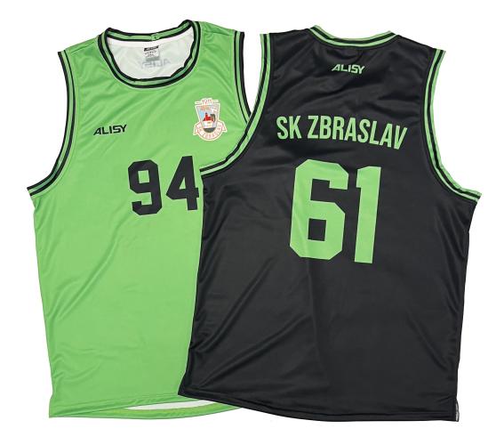 Basketbalové dresy pro SK Zbraslav