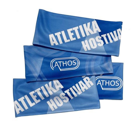 Oboustranné čelenky pro atlety