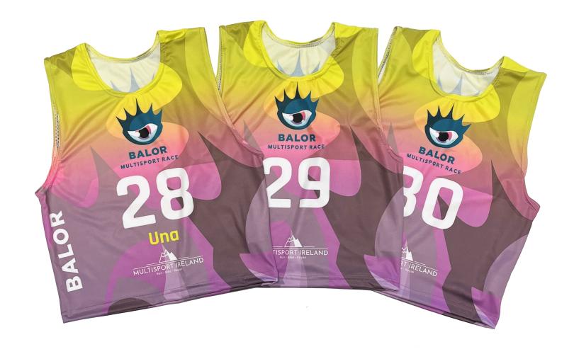 Race numbers for a race in Ireland