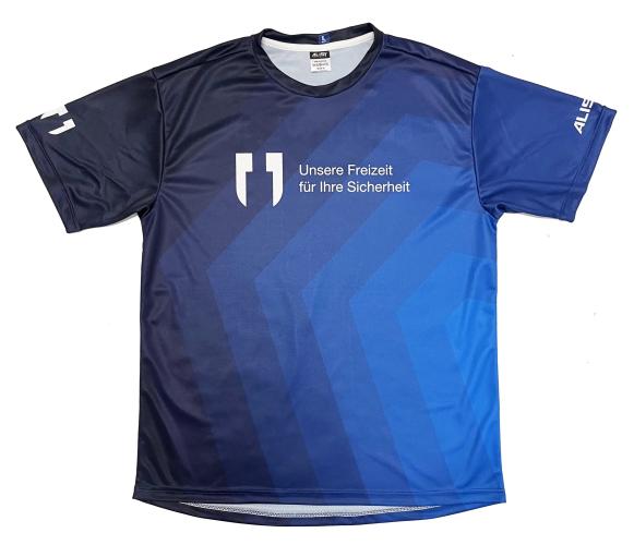 Firefighter jerseys for athletes from Germany
