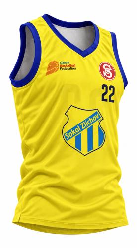 Jerseys for the basketball players of Sokol Zlíchov