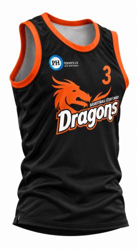 Jerseys for the basketball club Dragons